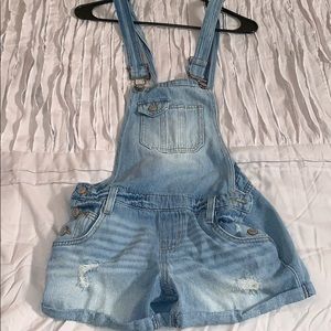 Overall shorts